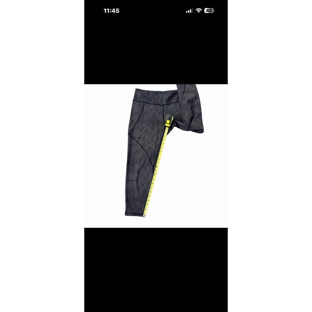 Patagonia Women's Gray Printed Cropped Capri Leggings Yoga Athletic Pants Size M - Picture 6 of 6